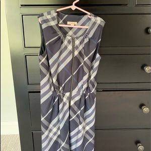 Girls Plaid Burberry Dress